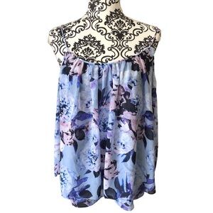 JENNIFER LOPEZ Off-Shoulder Floral Blouse